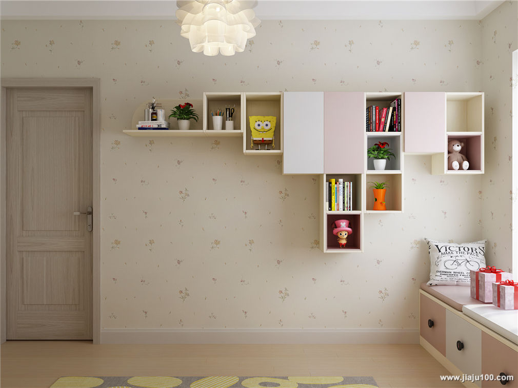 baby直接被宠成小公举,小baby的公主房一定是梦幻的粉色.